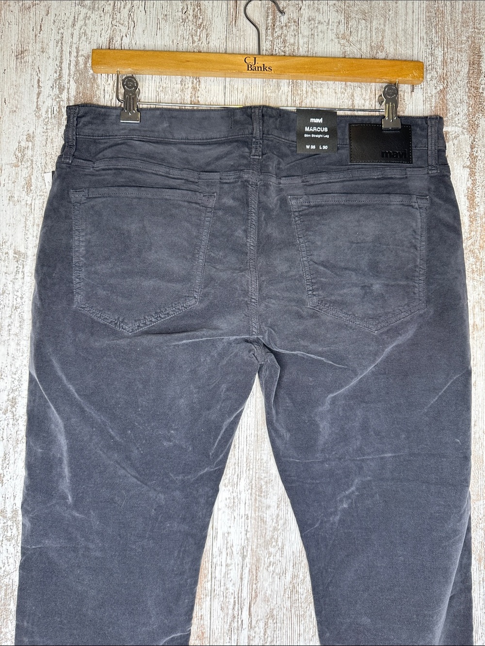 Mavi Marcus Slim Straight Leg Pants Men’s Sz 35x30 - Picture 5 of 15